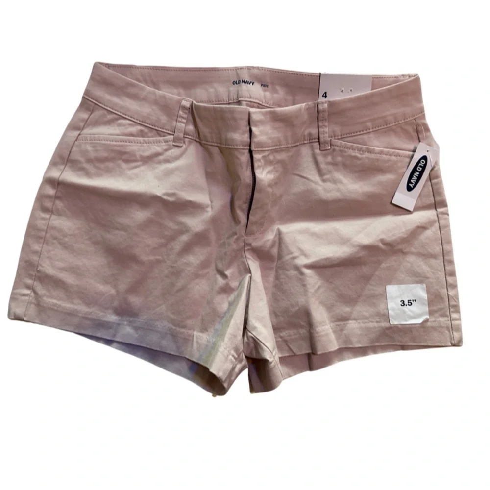 Old Navy Girls Pixie Light Pink Shorts (NWT, Size 4) 🌸